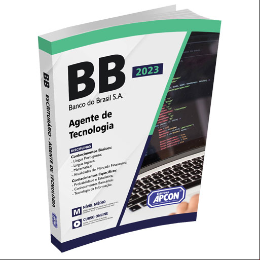 Apostila Banco do Brasil 2023 - Agente de Tecnologia
