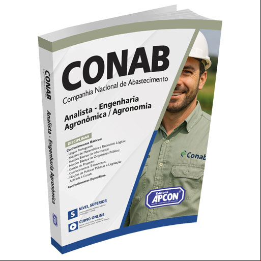 Apostila CONAB 2025 - Analista - Engenharia Agronômica / Agronomia