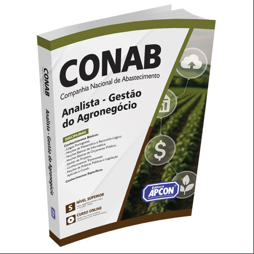 Apostila CONAB 2025 - Analista - Gestão do Agronegócio