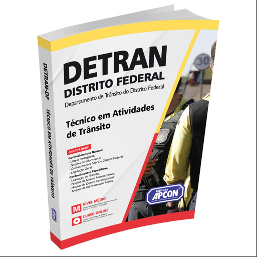Apostila DETRAN-DF 2022 - Técnico em Atividades de Trânsito
