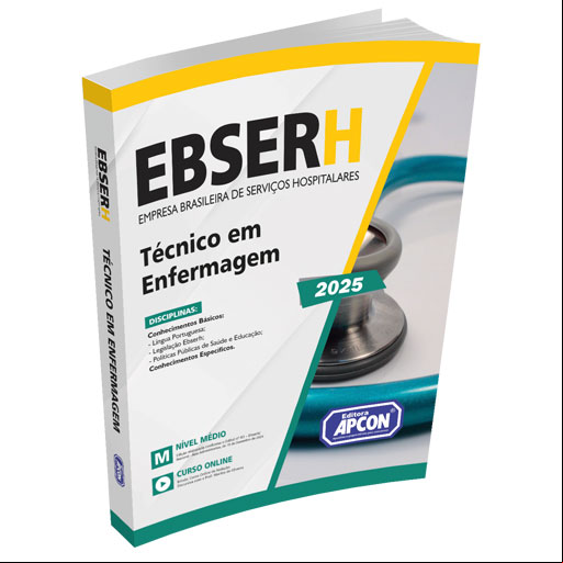 Apostila EBSERH 2025 - Técnico em Enfermagem