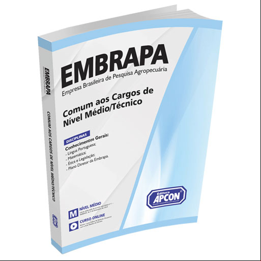 Apostila Embrapa 2025 - Comum aos Cargos de Nível Médio/Técnico