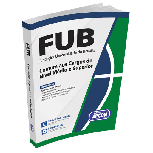 Apostila FUB 2025 - Comum aos Cargos de Nível Médio e Superior