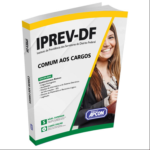 Apostila IPREV-DF 2022 - Comum a Todos os Cargos