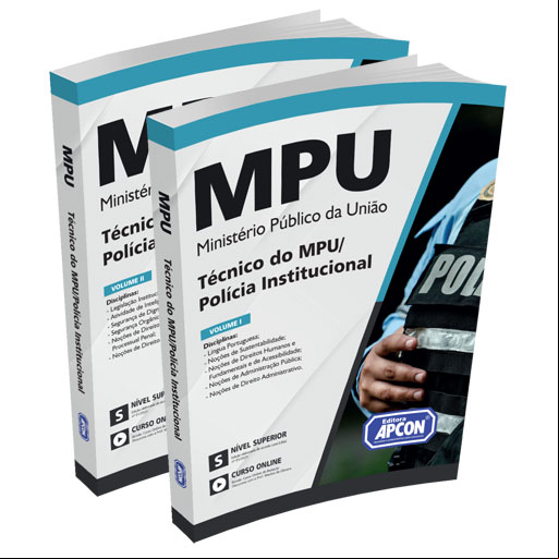 Apostila MPU 2025 - Técnico do MPU/Polícia Institucional