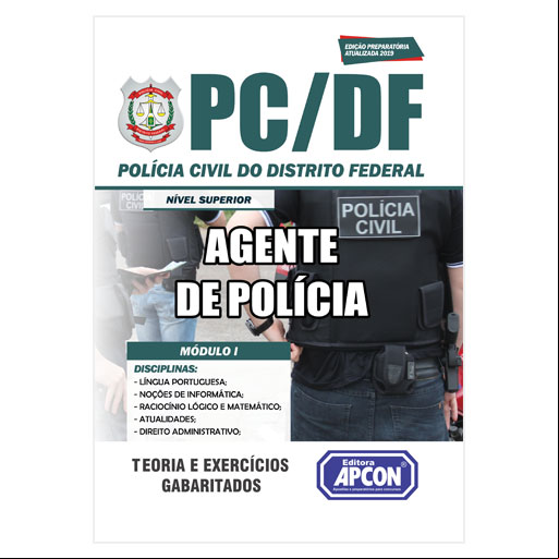 Apostila PC-DF Agente de Polícia - 2019