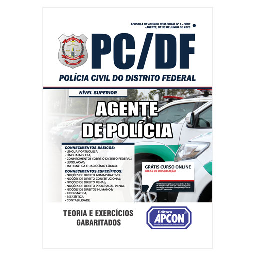 Apostila PC-DF - Agente de Policia - 2020