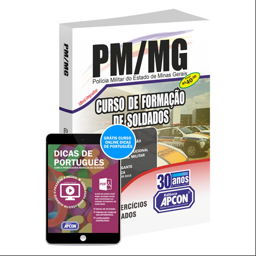Apostila PM-MG - Curso de Formação de Soldados - 2017