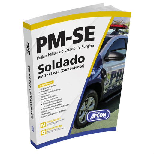 Apostila PM-SE 2024 - Soldado PM 3ª Classe (Combatente)