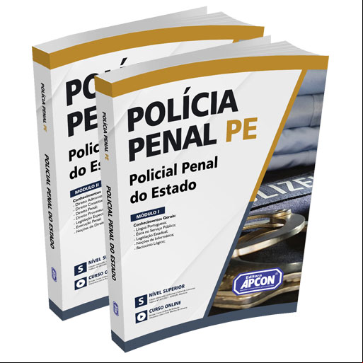 Apostila Polícia Penal - PE 2022 - Policial Penal do Estado