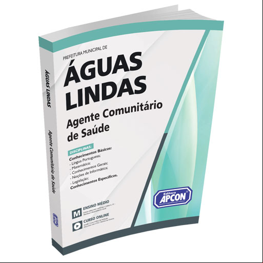 Apostila Prefeitura de Águas Lindas (GO) 2023 - Agente Comunitário de Saúde