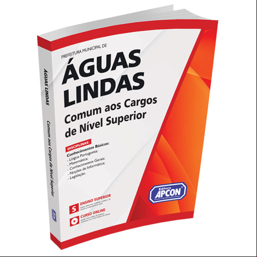 Apostila Prefeitura de Águas Lindas (GO) 2023 - Comum aos Cargos de Nível Superior
