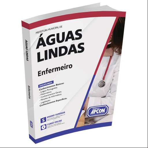 Apostila Prefeitura de Águas Lindas (GO) 2023 - Enfermeiro