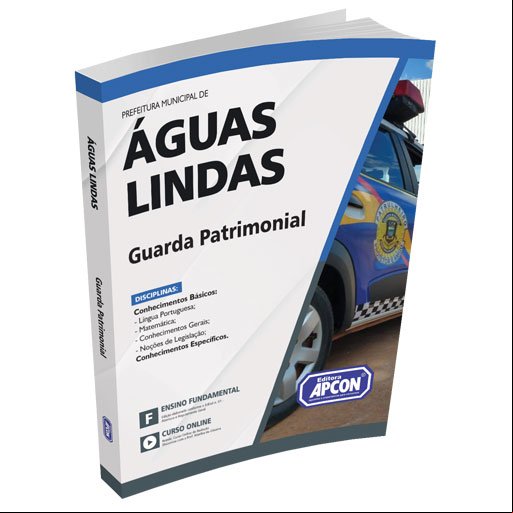 Apostila Prefeitura de Águas Lindas (GO) 2023 - Guarda Patrimonial