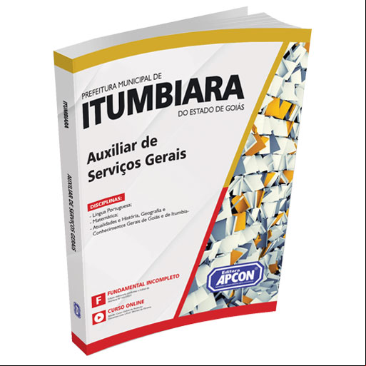 Apostila Prefeitura de Itumbiara (GO) 2023 - Auxiliar de Serviços Gerais