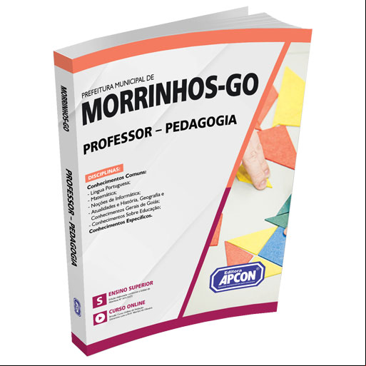 Apostila Prefeitura de Morrinhos-GO 2023 - Professor - Pedagogia