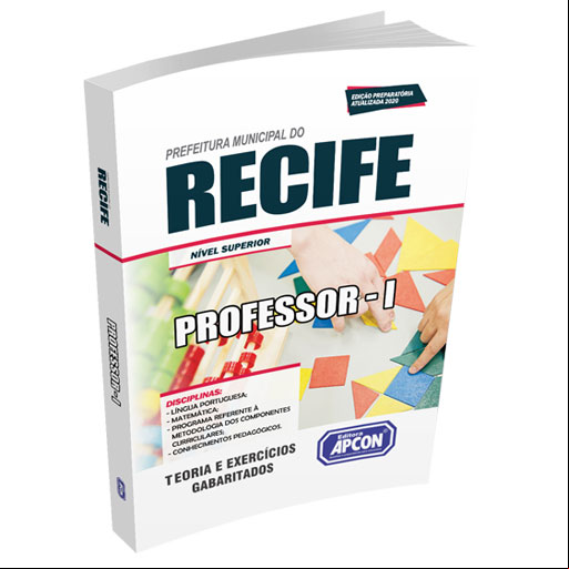 Apostila Prefeitura do Recife 2020 - Professor I