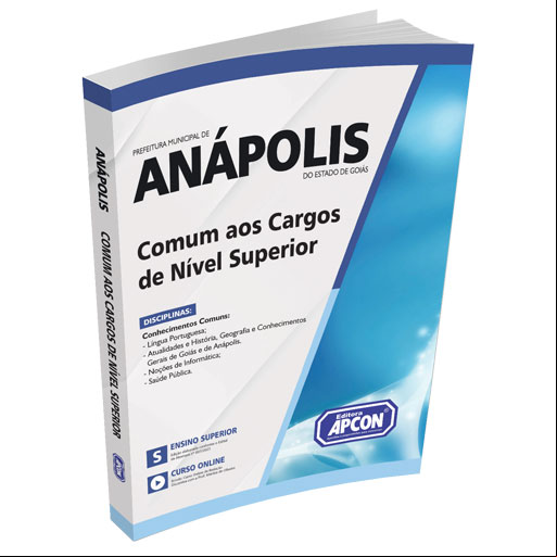 Apostila Prefeitura Municipal de Anápolis (GO) - Comum aos Cargos de Nível Superior