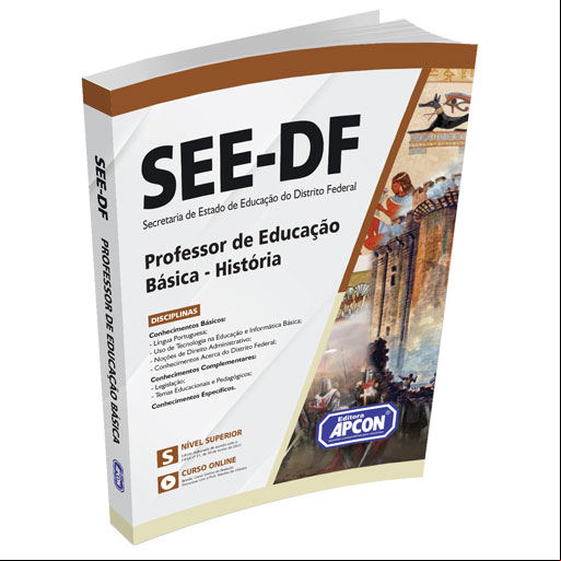 Apostila SEE-DF - Professor de Educação Básica - História - 2022