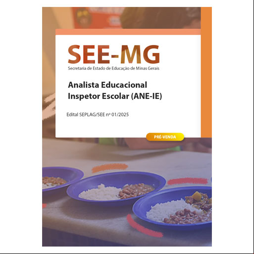 Apostila SEE-MG 2025 - Analista Educacional (ANE) - Nutricionista