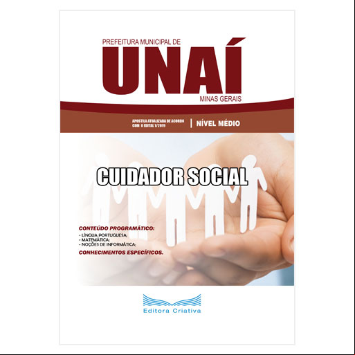 Apostila Pref. de Unaí - Cuidador Social - 2019