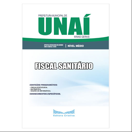 Apostila Pref. de Unaí - Fiscal Sanitário - 2019