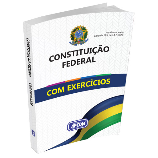 Livro Constituição Federal - Com Exercícios
