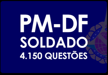 Caderno de Questões Online PM-DF 2025 - 4.150 Questões - Soldado